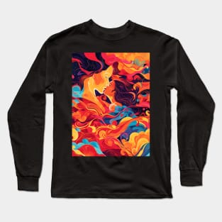 Discover True Romance: Art, Creativity and Connections for Valentine's Day and Lovers' Day Long Sleeve T-Shirt